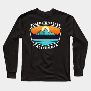 Yosemite Valley Ski Snowboard Mountain California Yosemite - Yosemite Valley California - Travel Long Sleeve T-Shirt